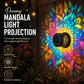 🌞  🌀 Solar Mandala Light – Stunning Pattern Projection, 2-in-1 Floor & Wall Design & IP65 Waterproof Auto On/Off 🌿