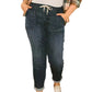 📢📢50%Rabatt!!!🎉✨Lässige Damen Jeans-Jogger mit Kordelzug