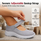 👟 Bequeme Plateausneaker mit verstellbarem Riemchen – rutschfest & modisch