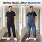 🏆 Verkaufsschlager – jetzt halber Preis! 👖 Klassischer Jeansoverall für Herren mit verstellbaren Trägern