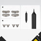👁️ 3-in-1 Augen Make-up Set – Eyeliner + Spezialapplikator für untere Wimpern, wasserfest, kinderleicht für perfekte Unterwimpern✨