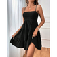 💙50% RABATT👗 Ärmelloses Gesmoktes Mini-Kleid