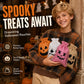 👻Nur für kurze Zeit: 2+1 GRATIS🎃Halloween Jute-Beutel mit Kordelzug und Gruseligem Gesicht