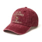 Unisex Vintage Washed Verstellbare Baseballkappe
