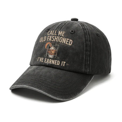 Unisex Vintage Washed Verstellbare Baseballkappe