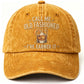 Unisex Vintage Washed Verstellbare Baseballkappe