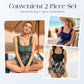 🔥 ☀️ Sommer-Hit – Jetzt 50 % sparen! ✨2-teiliges Badeanzug-Set in Übergröße mit figurformendem Effekt
