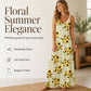 🌻Sonnenblumen-Trägerkleid | luftig, bunt & perfekt für den Sommer