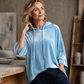 📢🎉50%Rabatt!!!🛍️✨Damen-Sweatshirt aus Samt mit lockerer Passform und Kordelzug