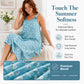 ✨🛒Neuheit – Gänseblümchen-Druck Ärmelloses Maxi-Kleid – Atmungsaktiver Komfort & Mühelos Urlaubsgefühl 🍃