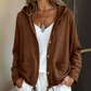 🔥🧥Herbst-Bestseller – 50 % Rabatt！🛍️Damen lässige Jacke mit Kapuze und Kordelzug am Saum.