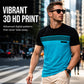 Herren Lässiges Bedrucktes Kurzarm Rundhals T-Shirt