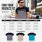Herren Lässiges Bedrucktes Kurzarm Rundhals T-Shirt