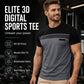 Herren Lässiges Bedrucktes Kurzarm Rundhals T-Shirt