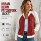 📢📢50% Rabatt!!! 🎉✨ NEUHEIT: Damen-Jacke aus kreativem Denim-Splicing – Modische Denim-Splicing-Jacke, edgy Streetwear-Design und weicher Stoff – perfekt für einen coolen Look im Alltag & in der Freizeit. Jetzt -50%!