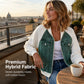 📢📢50% Rabatt!!! 🎉✨ NEUHEIT: Damen-Jacke aus kreativem Denim-Splicing – Modische Denim-Splicing-Jacke, edgy Streetwear-Design und weicher Stoff – perfekt für einen coolen Look im Alltag & in der Freizeit. Jetzt -50%!