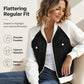 📢📢50% Rabatt!!! 🎉✨ NEUHEIT: Damen-Jacke aus kreativem Denim-Splicing – Modische Denim-Splicing-Jacke, edgy Streetwear-Design und weicher Stoff – perfekt für einen coolen Look im Alltag & in der Freizeit. Jetzt -50%!