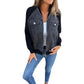 📢📢50% Rabatt!!! 🎉✨ NEUHEIT: Damen-Jacke aus kreativem Denim-Splicing – Modische Denim-Splicing-Jacke, edgy Streetwear-Design und weicher Stoff – perfekt für einen coolen Look im Alltag & in der Freizeit. Jetzt -50%!