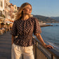 🌴Sommer-Bestseller: 50 % Rabatt！👚Damen Taillenbetonte Gepunktete Bluse