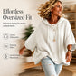 🍂🧥Neuheiten Sale: 50 % Rabatt✨Damen Kapuzen-Kordelzug Strick-Pullover