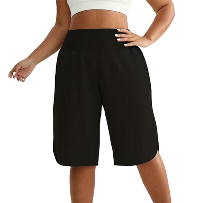 🔥Heißer Verkauf 50% Rabatt🥳💞 Über 50.000 Stück verkauft!⚡🩳Damen Freizeit Wide-Leg Shorts knielang✨