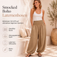 👖😍Bestseller – 50 % Rabatt！Legere Haremshosen für Damen mit gerafftem Bund🛍️