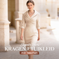 ✨ Neuheiten – Etuikleid mit V-Ausschnitt und Taschen – elegant und praktisch