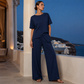 💃👚👖50 % Rabatt！✨Weites Oberteil & Weite Hose Set für Damen