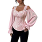 🌸 Damen Cold-Shoulder-Oberteil aus geblümtem Jacquard – Eleganter Blumenstoff, femininer Schulter-Akzent & vielseitig kombinierbar | Perfekt für warme Tage, Dates & besondere Anlässe – Jetzt -50%!