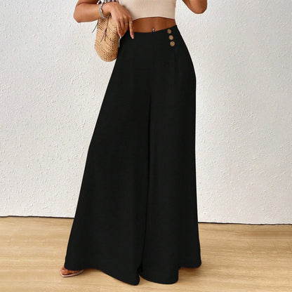⌛ Nur solange Vorrat reicht – danach regulärer Preis! Weite, fließende Wide-Leg-Hose für Damen