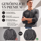 📢📢50%Rabatt!!!✨🎉Langarm-Henley-Shirt aus Waffelstrick für Herren