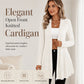 🌸🧥Neuheiten – Eleganter offener Cardigan mit Stricktextur – Weicher Komfort & vielseitiger Stil für jeden Anlass