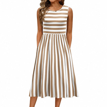 📢📢50%Rabatt!!!🎉✨Elegantes, ärmelloses Maxikleid für Damen
