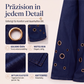 Weite Damenjeans mit Cut-Outs und Metallösen