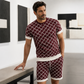 Herren-Freizeit-Oberteil & Shorts im 2er-Set