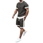 Herren-Freizeit-Oberteil & Shorts im 2er-Set