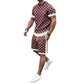 Herren-Freizeit-Oberteil & Shorts im 2er-Set
