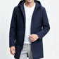 📢📢50%Rabatt!!!🎉✨Mittellange Windjacke mit Kapuze für Herren