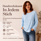 📢📢50%Rabatt!!!🎉✨Damen-Oberteil mit Rundhalsausschnitt, strukturierter Optik und Patchwork-Design