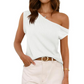 Lässiges One-Shoulder-Oberteil für Damen