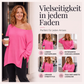 Damen-Carmen-Oberteil mit geteiltem Saum