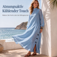 Weites langärmeliges Maxikleid für Damen