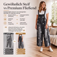 Damen Jeans-Latzhose mit Blumenmuster, lockere Passform