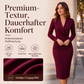 Elegantes asymmetrisches einreihiges Blazerkleid für Damen