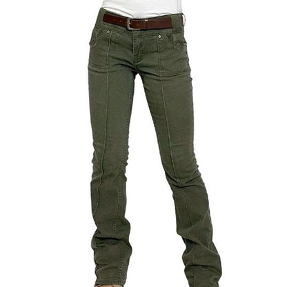 📢📢50%Rabatt!!!🎉✨Schicke, dehnbare Slim-Fit-Jeans für Damen