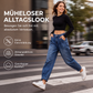 📢📢50%Rabatt!!!🎉🏃‍♀️ Es wird im Akkord weggeschnappt – zögern Sie nicht! Hochtaillierte Harem-Jeans für Damen