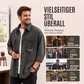 🧥 Utility-Hemd mit langen Ärmeln – Leichter Stoff, bequemer Schnitt & zeitloses Design – Ideal für warme Tage & entspannte Stunden