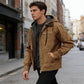 📢📢50%Rabatt!!!🎉✨Warme Arbeitsjacke mit Kapuze für Herren