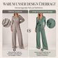 📢📢50%Rabatt!!!🎉✨Langärmeliger V-Ausschnitt-Overall mit Gürtel für Damen – Figurumspielender Schnitt, fließender Stoff & vielseitig kombinierbar – Perfekt für Alltag, Büro & besondere Anlässe