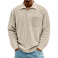📢📢50%Rabatt!!!🎉✨Herren Freizeit Rippstrick Halbzip Pullover